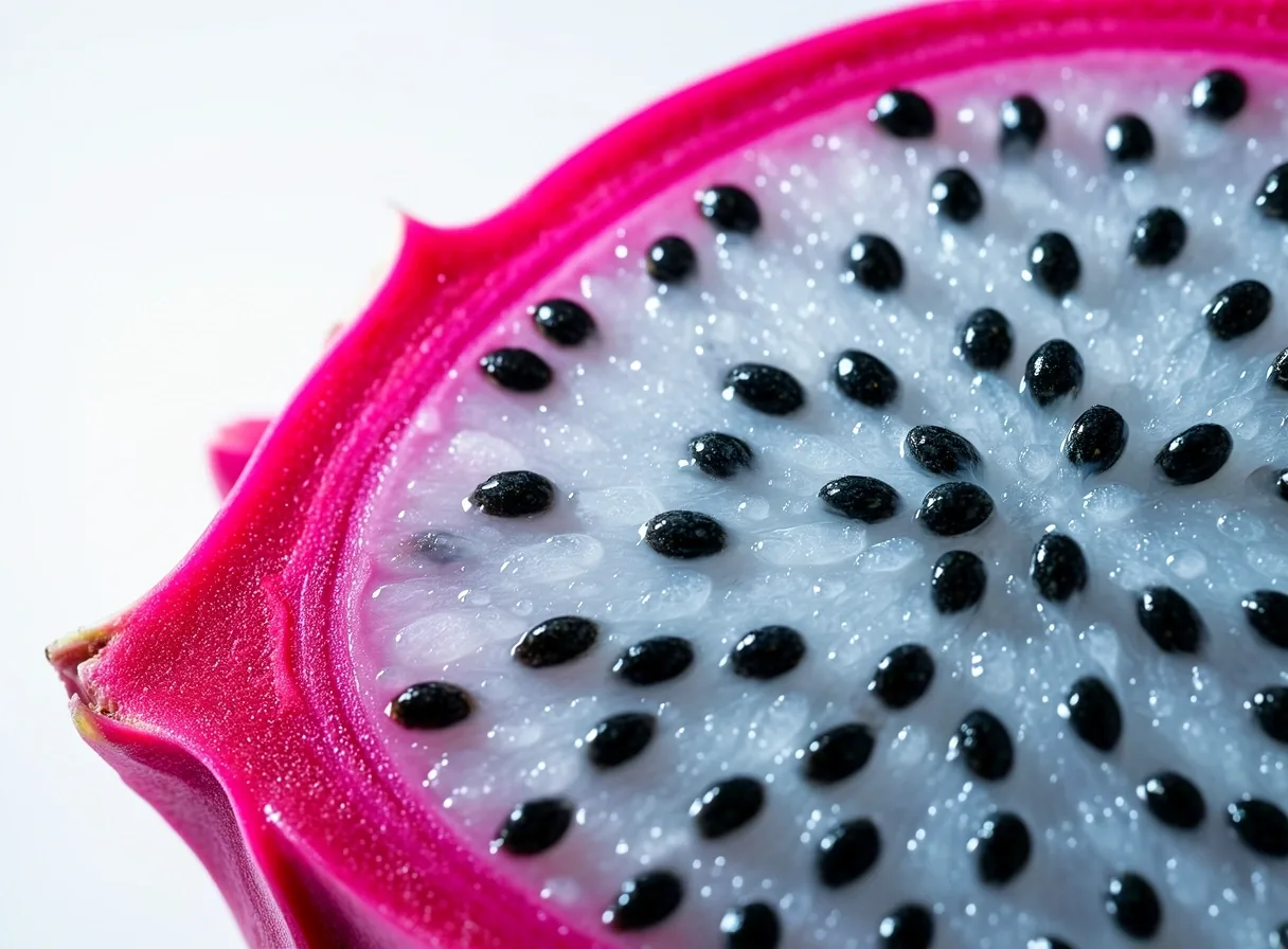 Macro de fruta andina representativa de la precisión NutriAndes