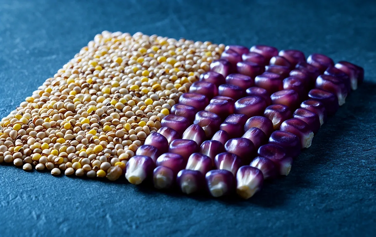 Texturas de superalimentos andinos